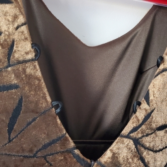 JOSEPH RIBKOFF vintage 90's crushed velvet  dress - Picture 8 of 12